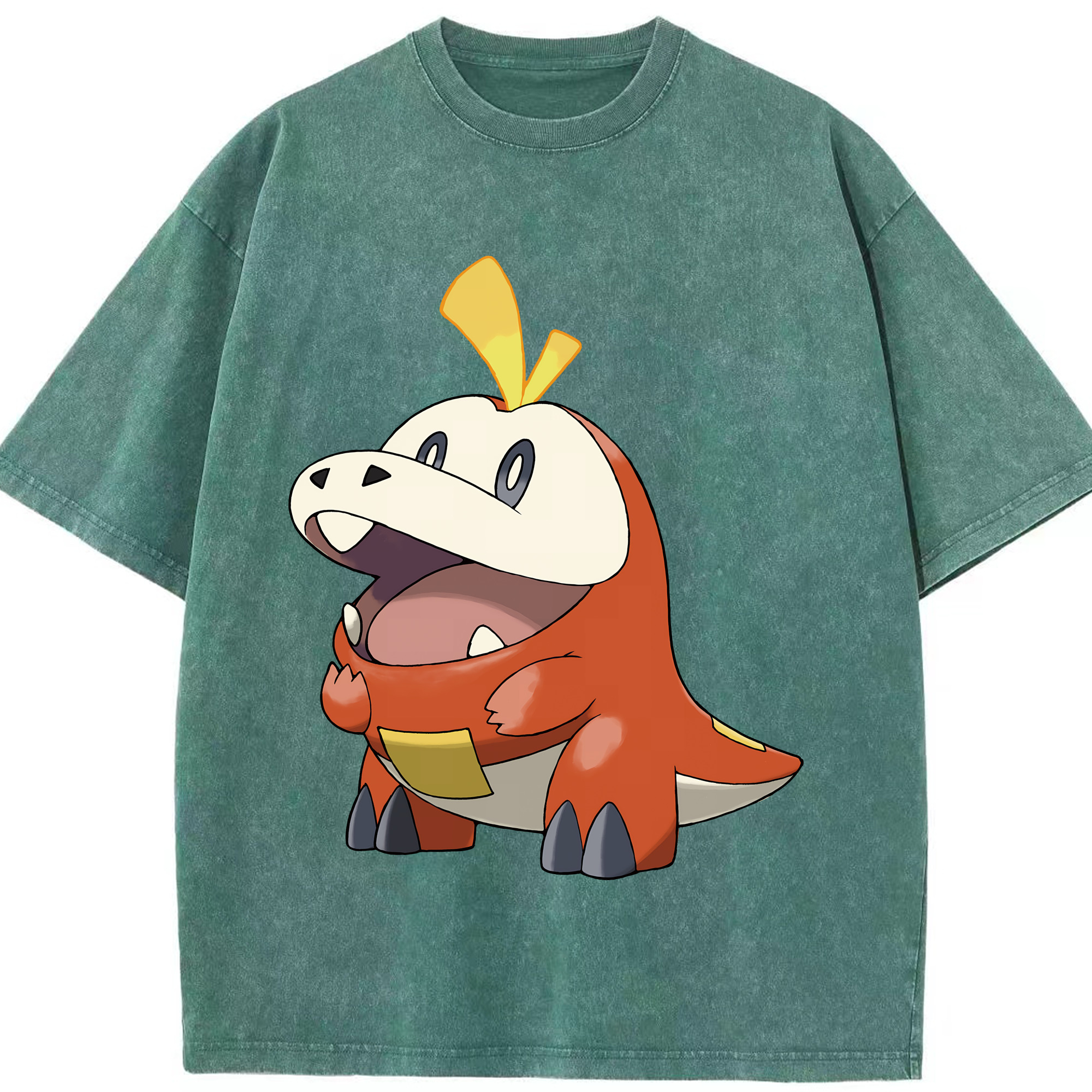 （画像用） ポケットモンスター Pokémon 綿100% ヴィンテージ風 半袖Tシャツ（フロントプリント）